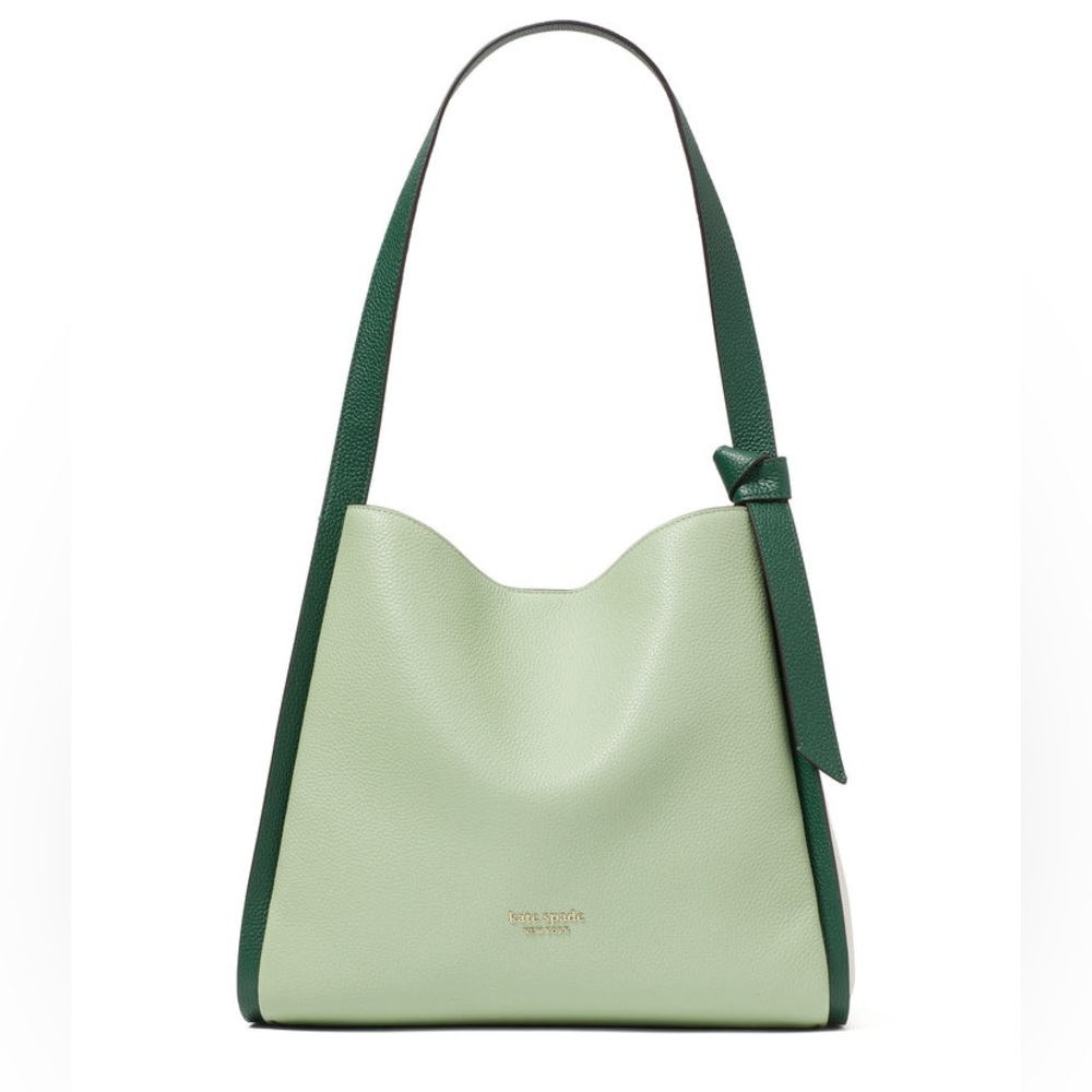 Kate Spade Two-Tone Green Shoulder Bag